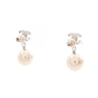 Chanel Earrings CC Logo Swing — view 2