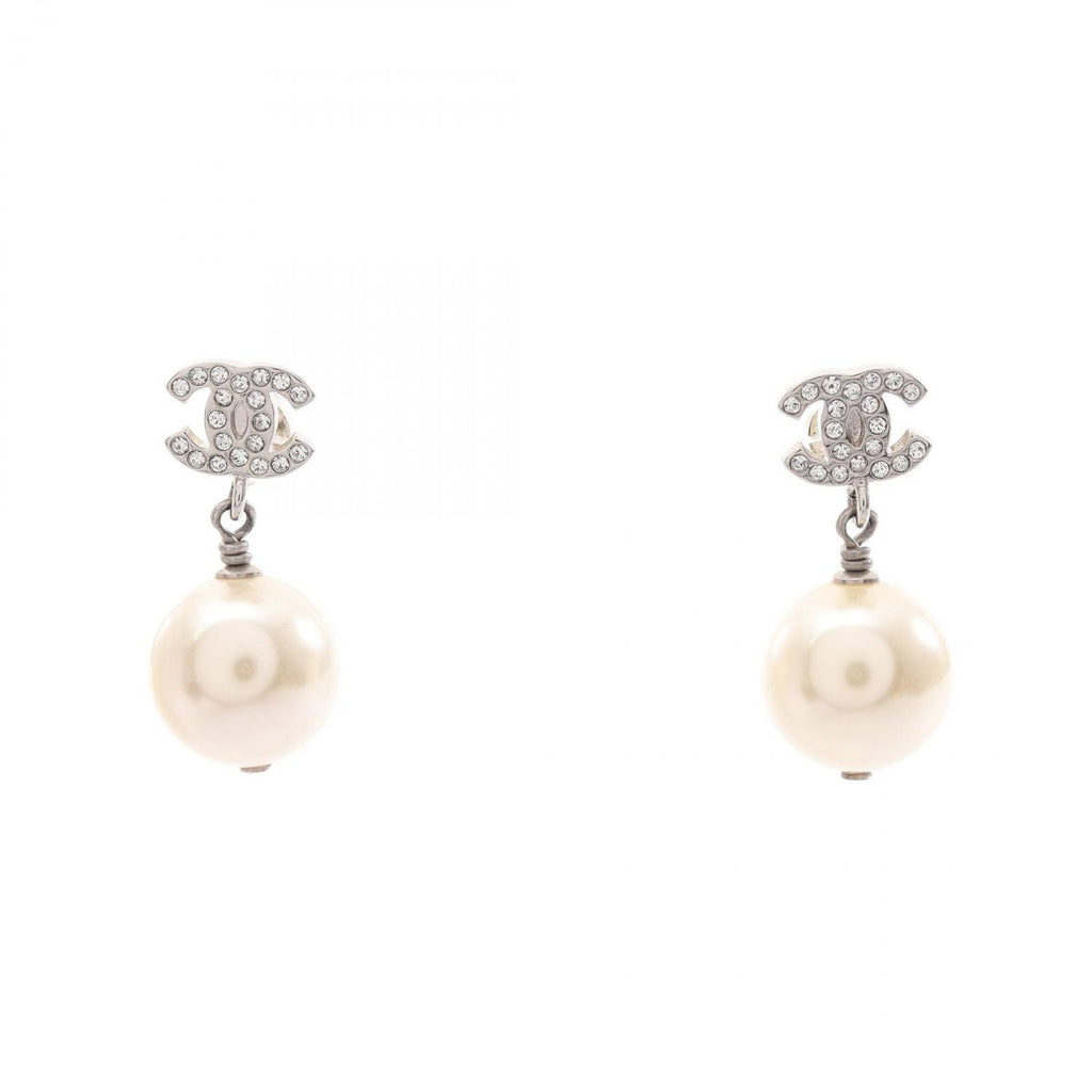 Chanel Earrings CC Logo Swing