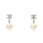 Chanel Earrings CC Logo Swing