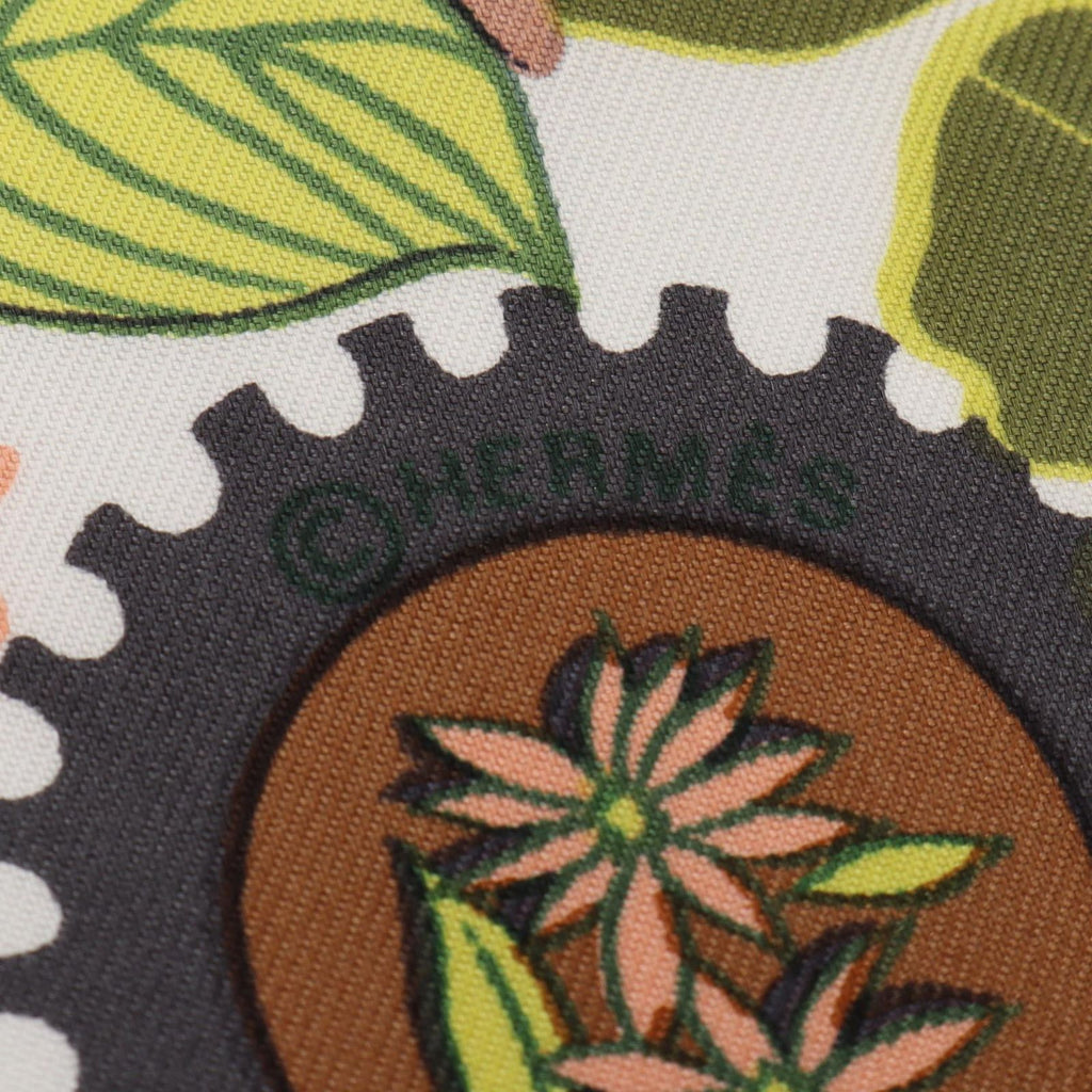 Hermes Scarf Carre 90 les Bolides Matelasse Cars Silk — view 2