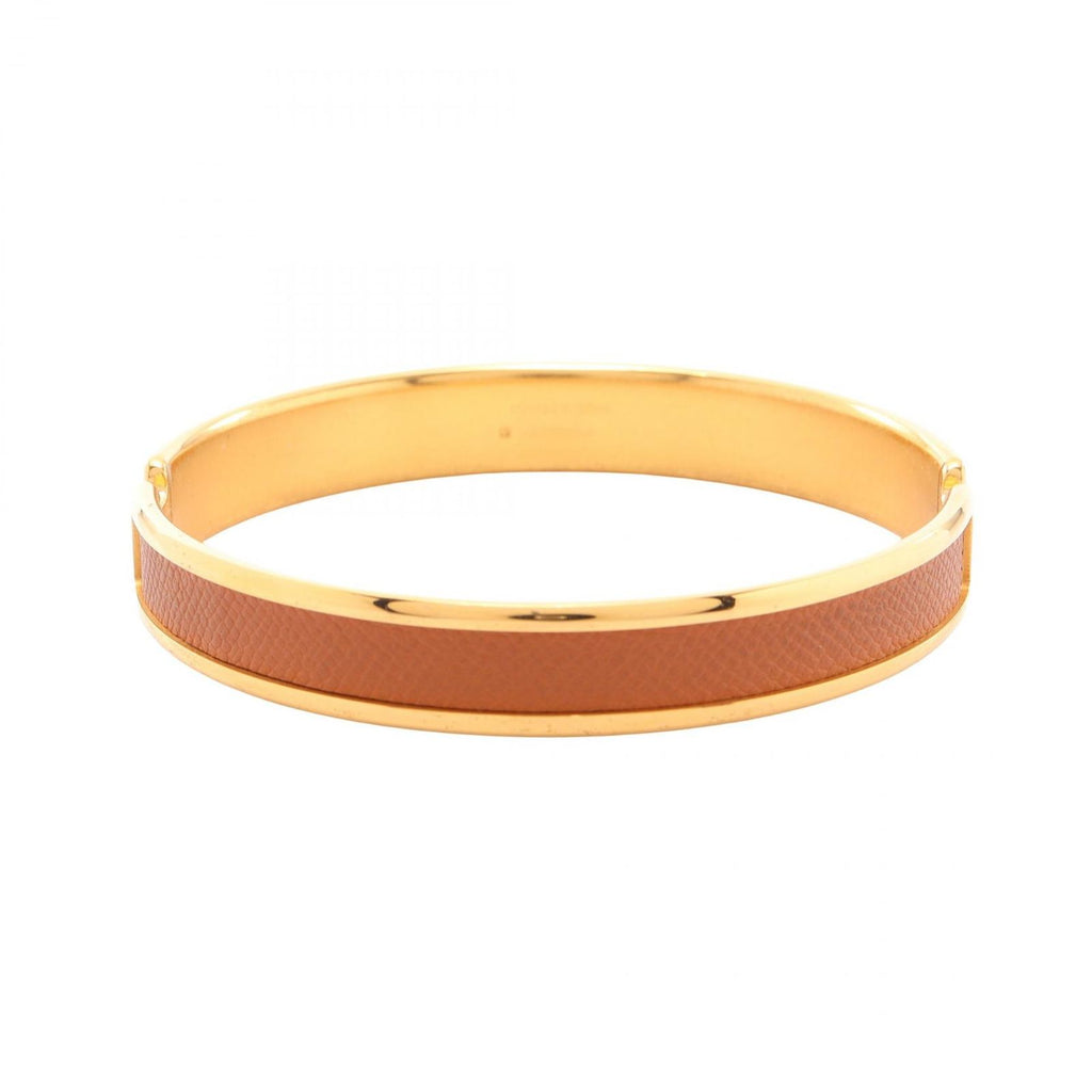 Hermes Bangle Olympe Leather Bracelet — view 2