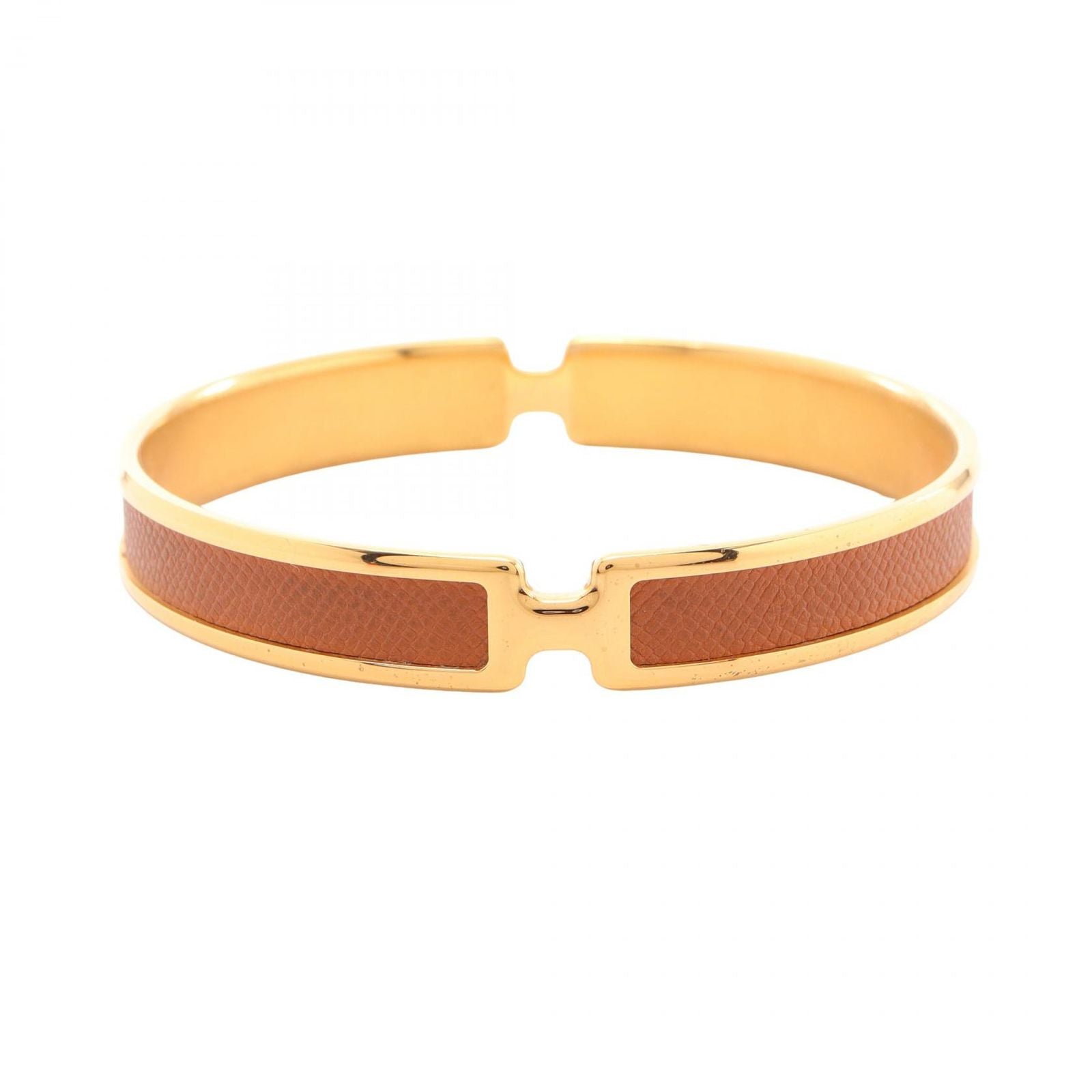 Hermes Bangle Olympe Leather Bracelet