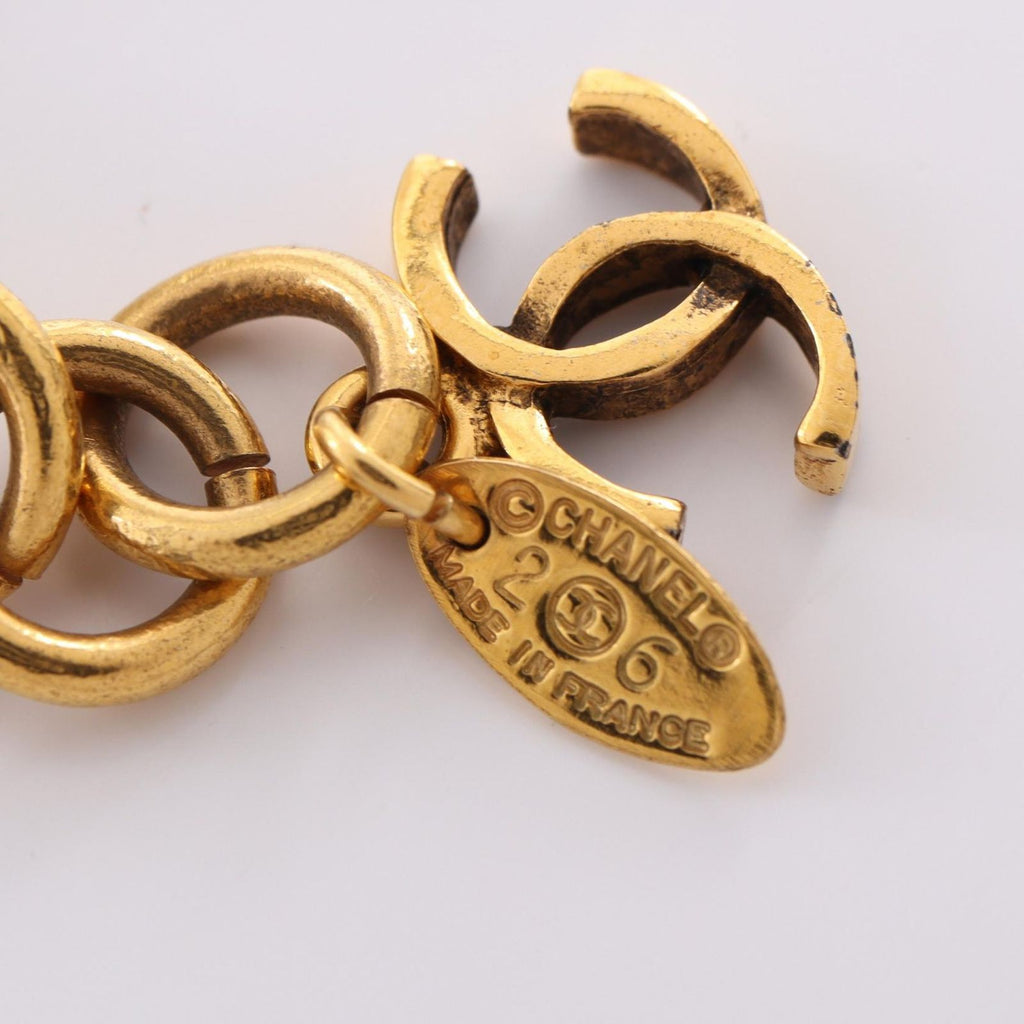 Chanel Necklace CC Logo — view 4