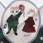 Gucci Scarf Yuko Higuchi Handkerchief Cotton — view 6