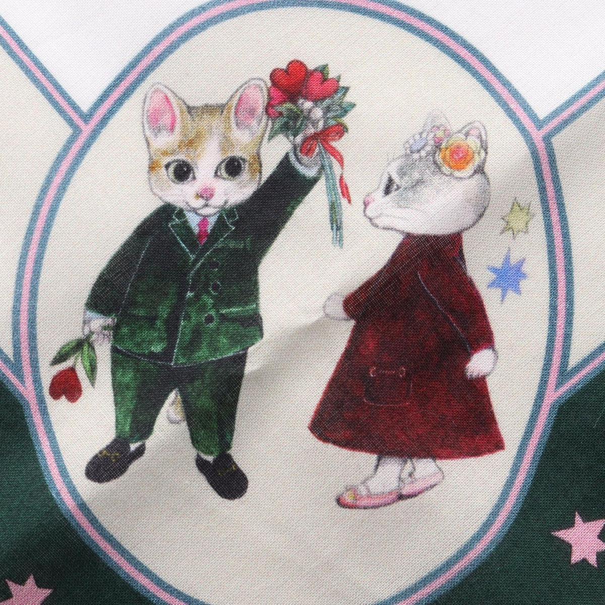 Gucci Scarf Yuko Higuchi Handkerchief Cotton — view 6