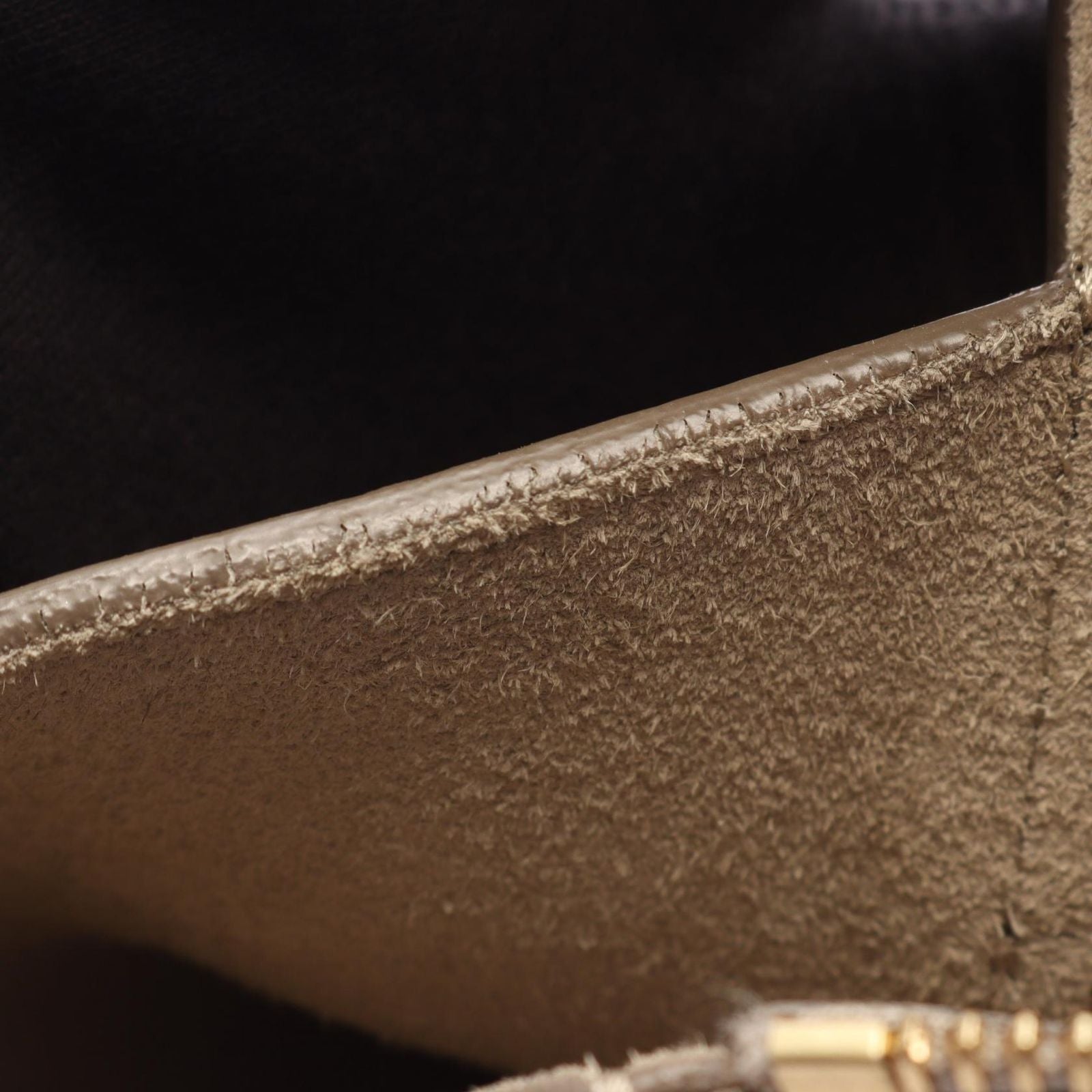 Celine Belt Bag Micro 2-Way Beige Leather — view 8