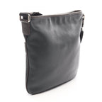 Loewe Shoulder Bag Anagram Dark Green Brown Leather — view 2
