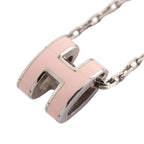 Hermes Necklace Mini Pop H Pink