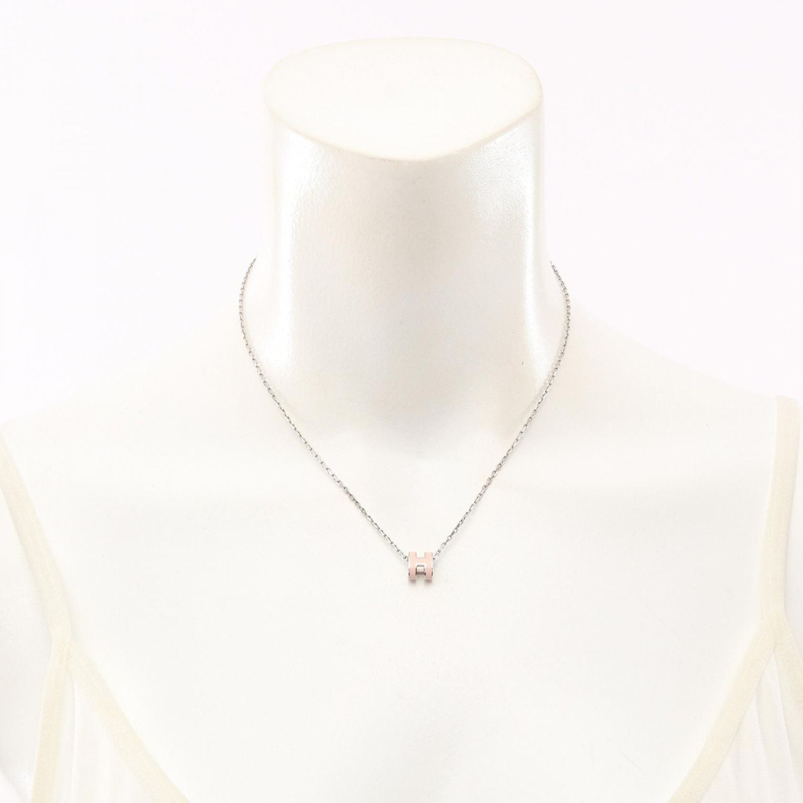 Hermes Necklace Mini Pop H Pink — view 5