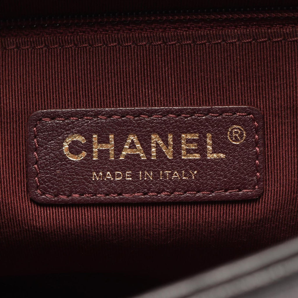 Chanel Shoulder Bag Mademoiselle Quilted Chain Black Lambskin — view 4