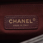 Chanel Shoulder Bag Mademoiselle Quilted Chain Black Lambskin — view 4