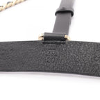Chanel Suspenders CC Logo Chain Leather — view 5