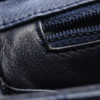 Chanel Shoulder Bag Mini Quilted Navy Caviar Leather Chain — view 6