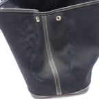 Hermes Tote Bag Garden Party PM Black Leather — view 6