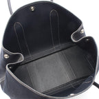 Hermes Tote Bag Garden Party PM Black Leather — view 3