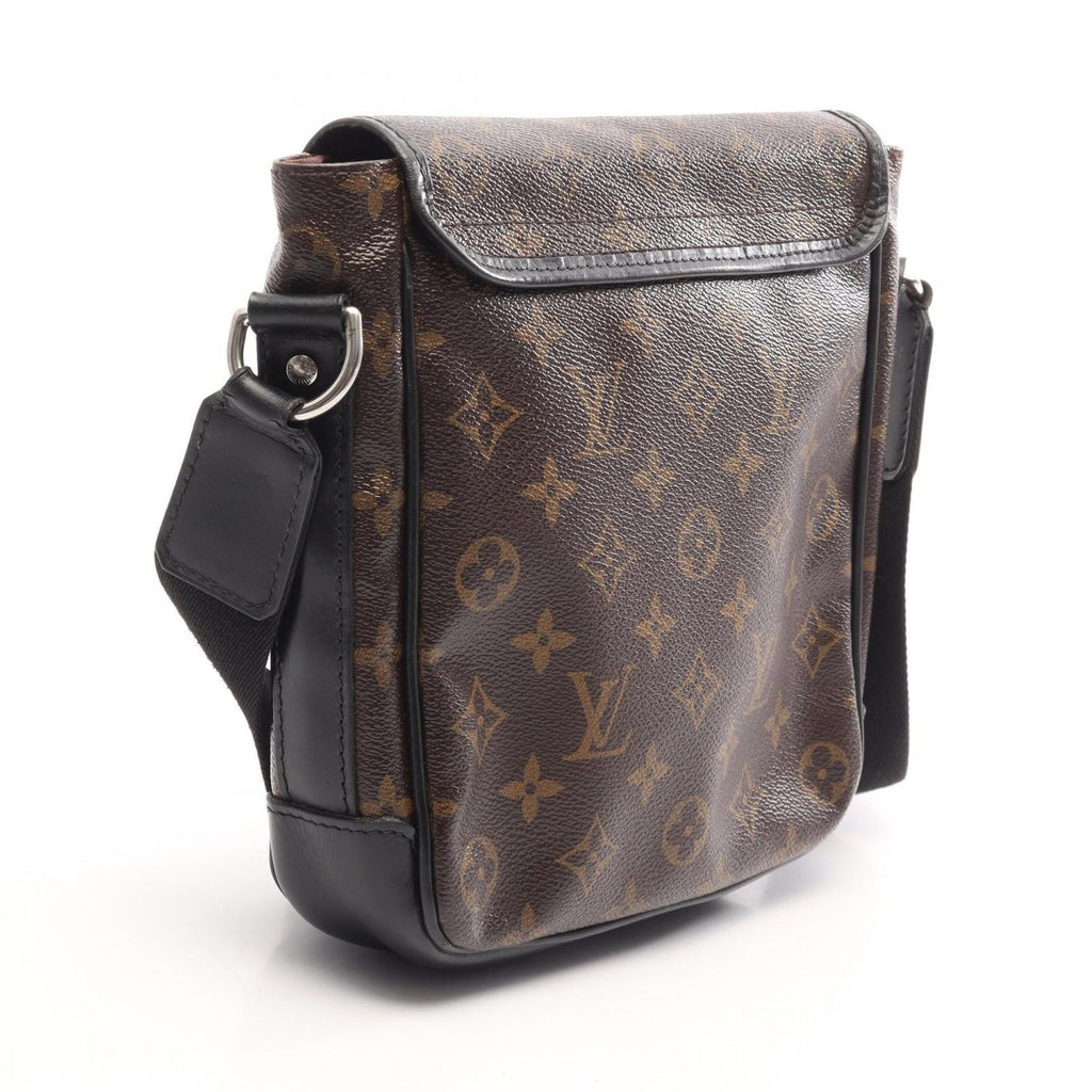 Louis Vuitton Shoulder Bag Bus PM Monogram Macassar Leather — view 2