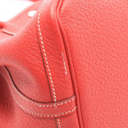 Hermes Tote Bag Garden Party PM Rouge Casaque — view 6