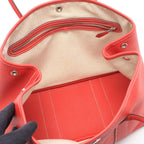 Hermes Tote Bag Garden Party PM Rouge Casaque — view 3