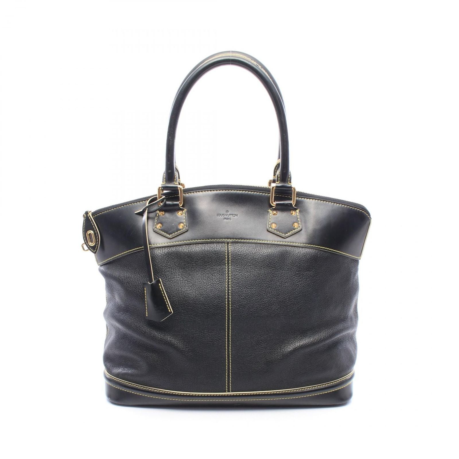 Louis Vuitton Handbag GM Suhali Noir Leather GM