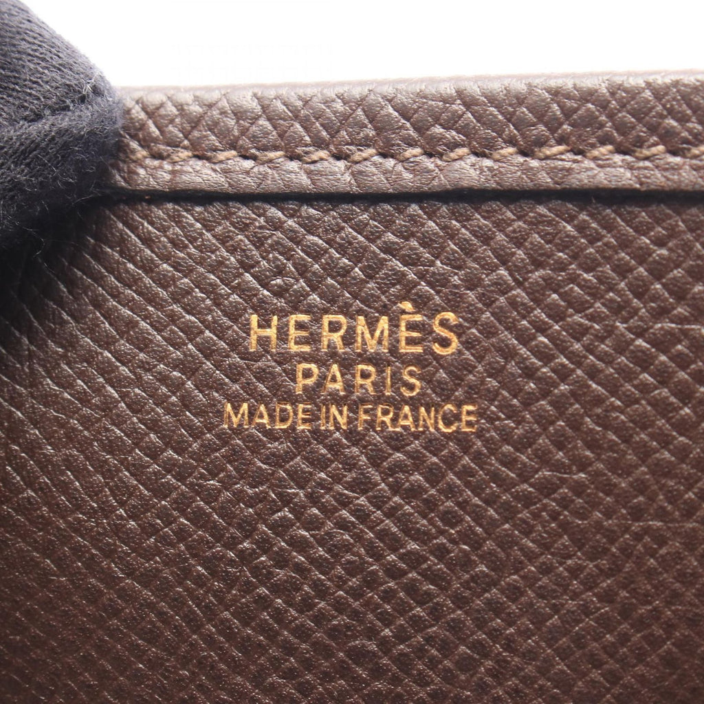 Hermes Shoulder Bag Evelyne I PM Chocolat — view 4