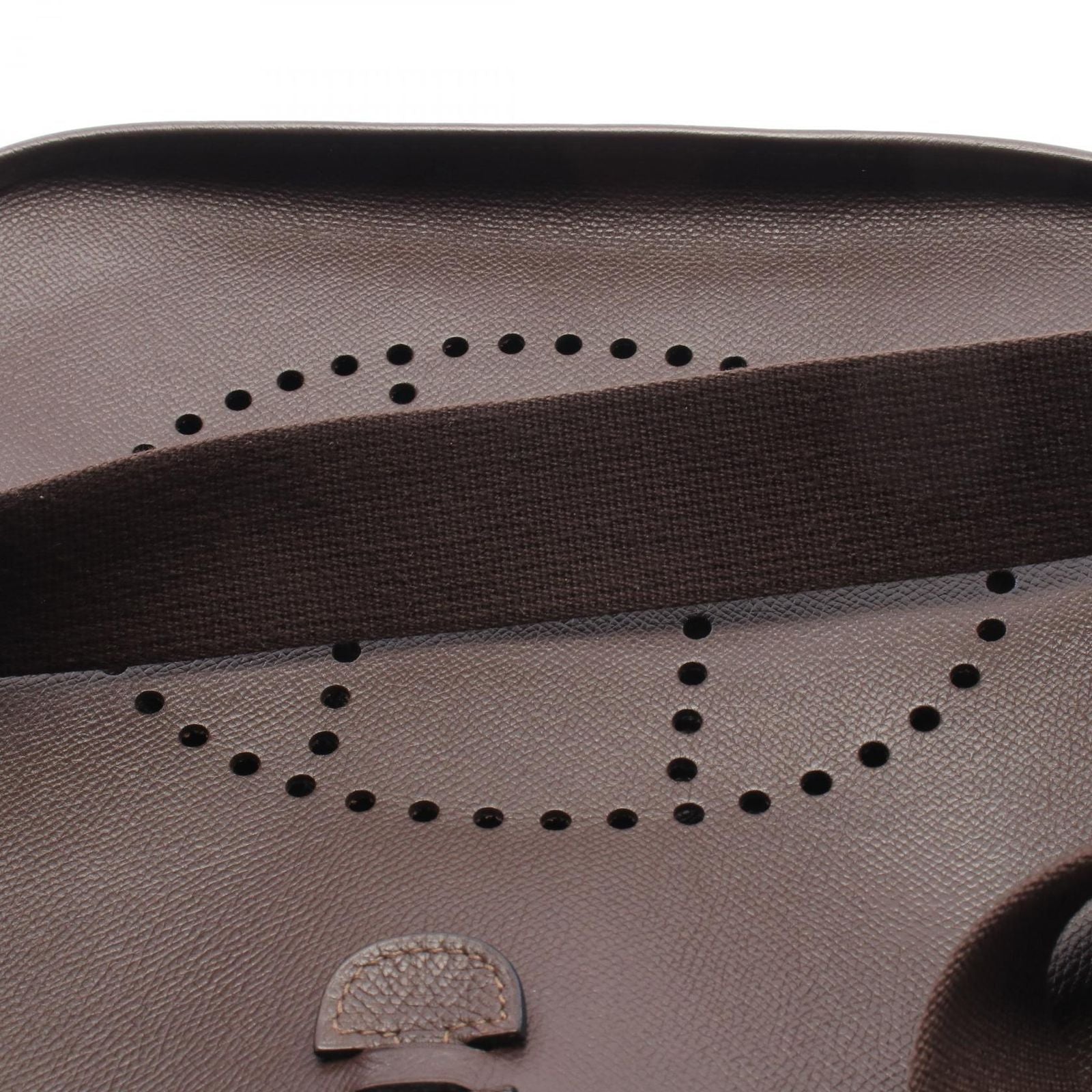 Hermes Shoulder Bag Evelyne I PM Chocolat — view 7