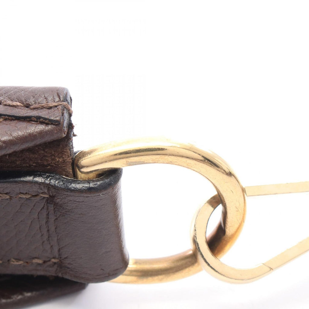 Hermes Shoulder Bag Evelyne I PM Chocolat — view 6