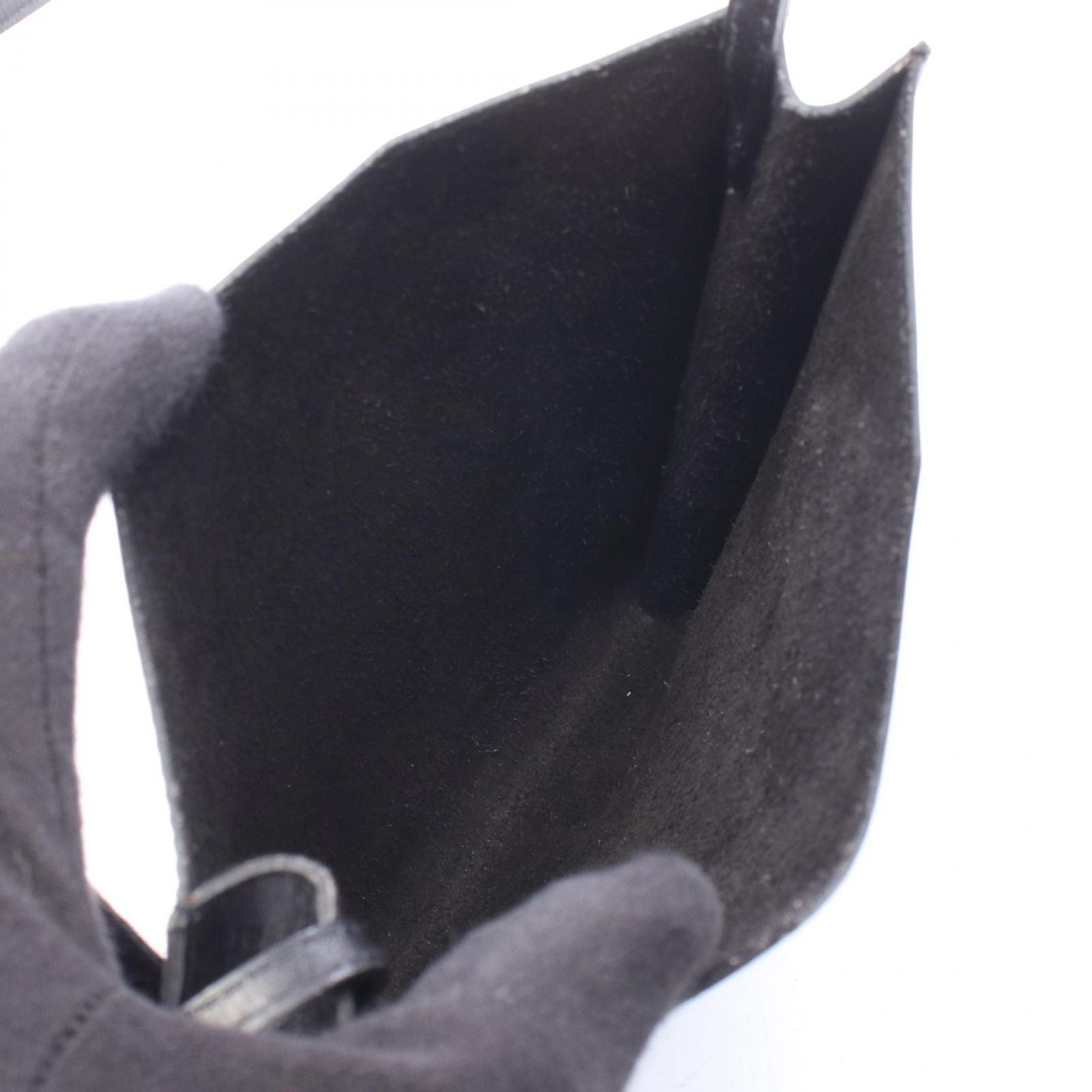 Hermes Shoulder Bag Onimetou Black Calfskin — view 3