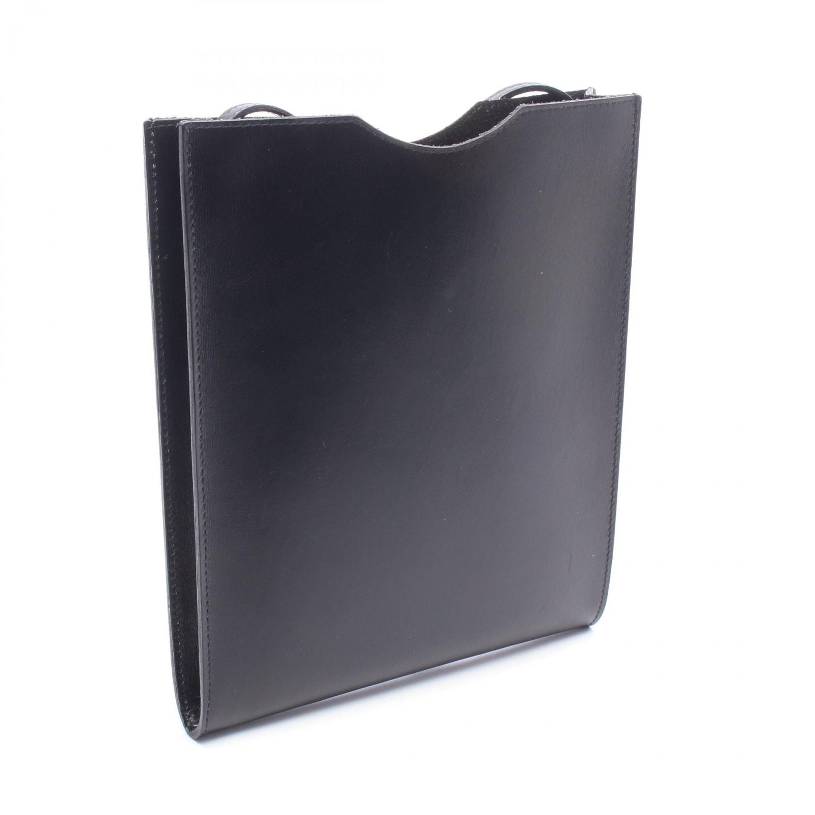 Hermes Shoulder Bag Onimetou Black Calfskin — view 2