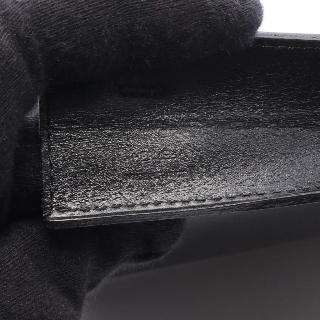Hermes Shoulder Bag Onimetou Black Calfskin — view 4