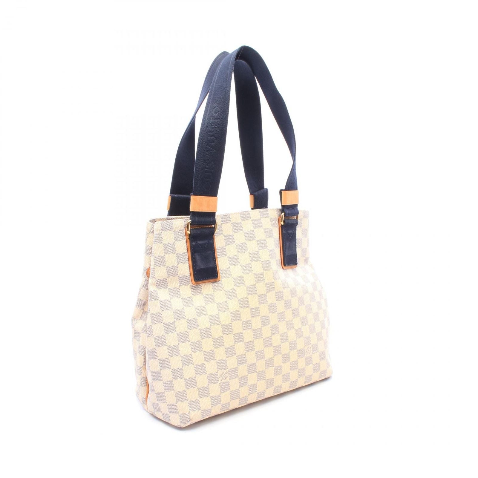 Louis Vuitton Tote Bag Plan Soleil Cabas PM Damier Azur Suede — view 2