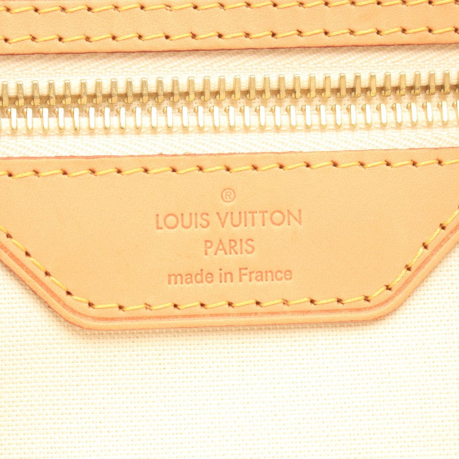 Louis Vuitton Tote Bag Plan Soleil Cabas PM Damier Azur Suede — view 4