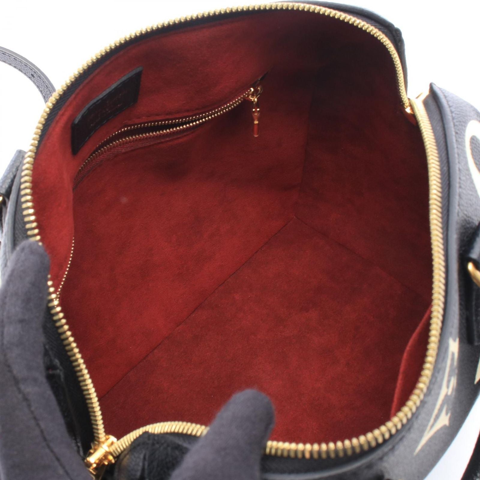 Louis Vuitton Handbag Speedy Bandouliere 25 Bicolor Monogram Empreinte 2-Way — view 3