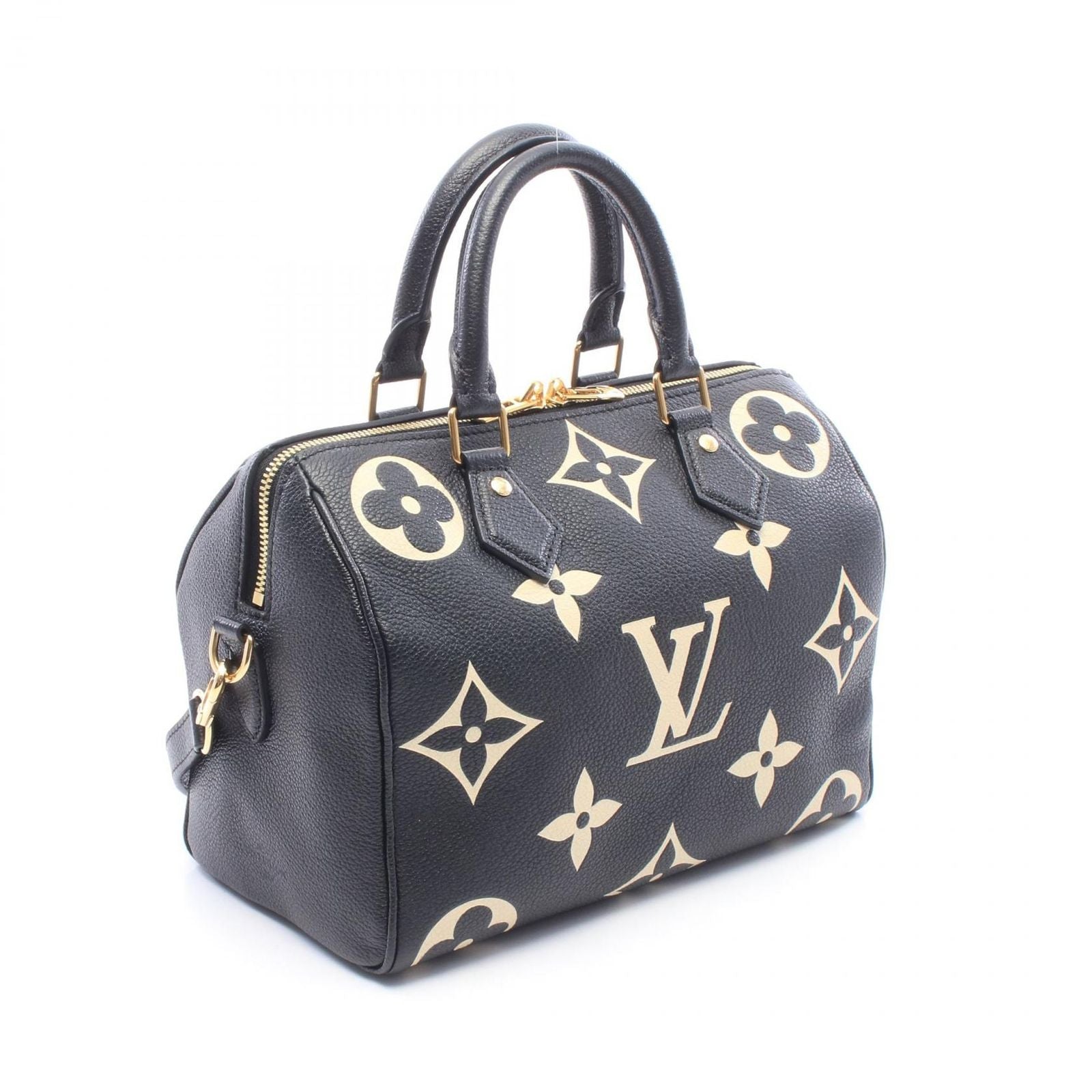 Louis Vuitton Handbag Speedy Bandouliere 25 Bicolor Monogram Empreinte 2-Way — view 2