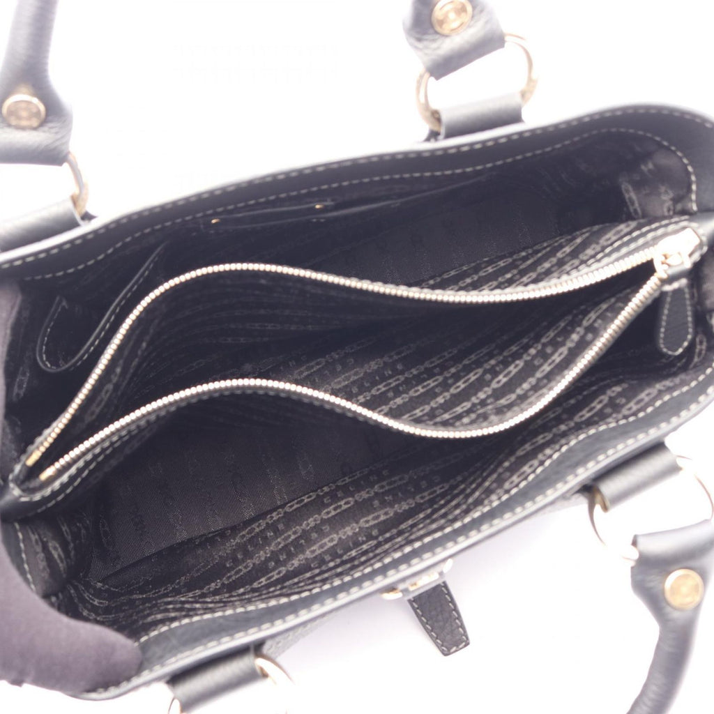 Celine Handbag Boogie Bag Black Leather — view 3