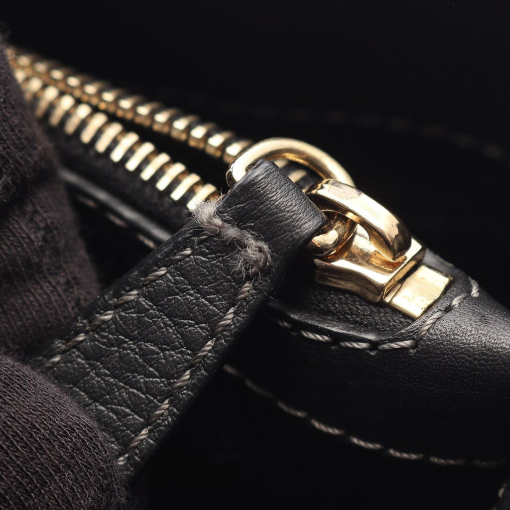 Celine Handbag Boogie Bag Black Leather — view 7
