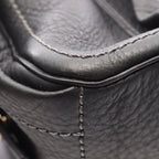 Celine Handbag Boogie Bag Black Leather — view 5