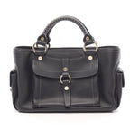 Celine Handbag Boogie Bag Black Leather
