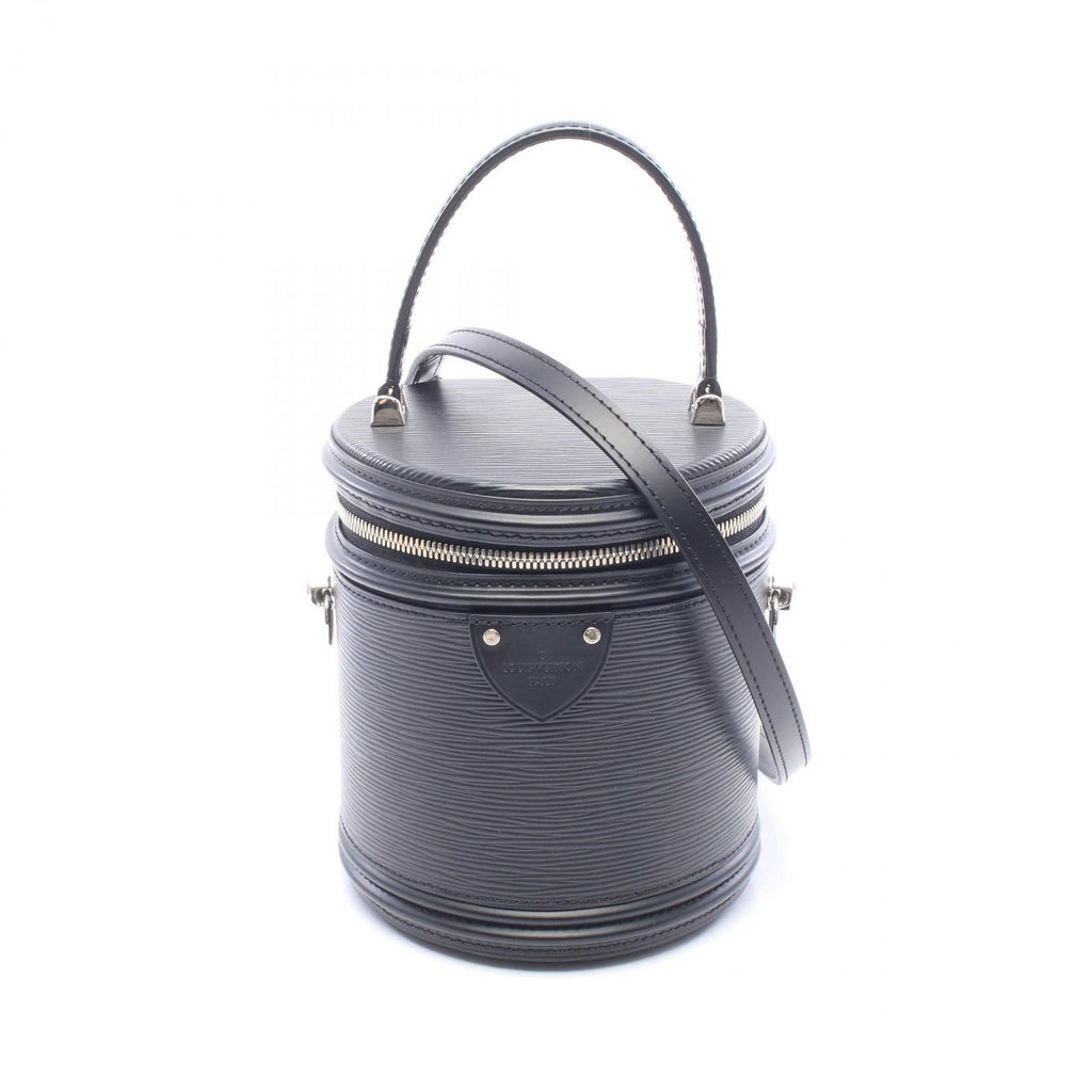 Louis Vuitton Handbag Cannes Epi Noir 2-Way Leather