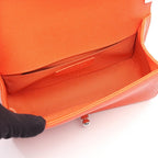 Chanel Shoulder Bag Boy Small Orange Caviar Leather Chain — view 3