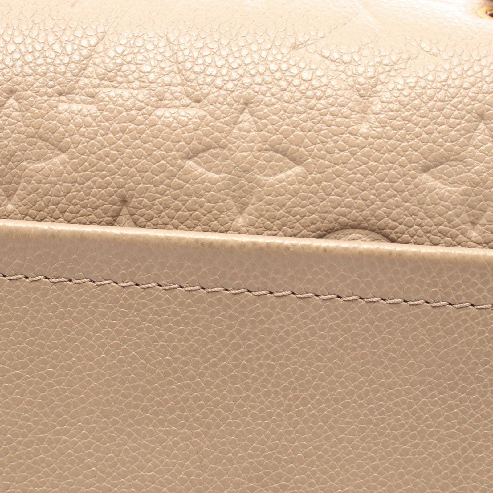 Louis Vuitton Shoulder Bag Malso Monogram Empreinte Tourterelle Leather — view 6