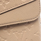 Louis Vuitton Shoulder Bag Malso Monogram Empreinte Tourterelle Leather — view 5