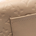 Louis Vuitton Shoulder Bag Malso Monogram Empreinte Tourterelle Leather — view 7