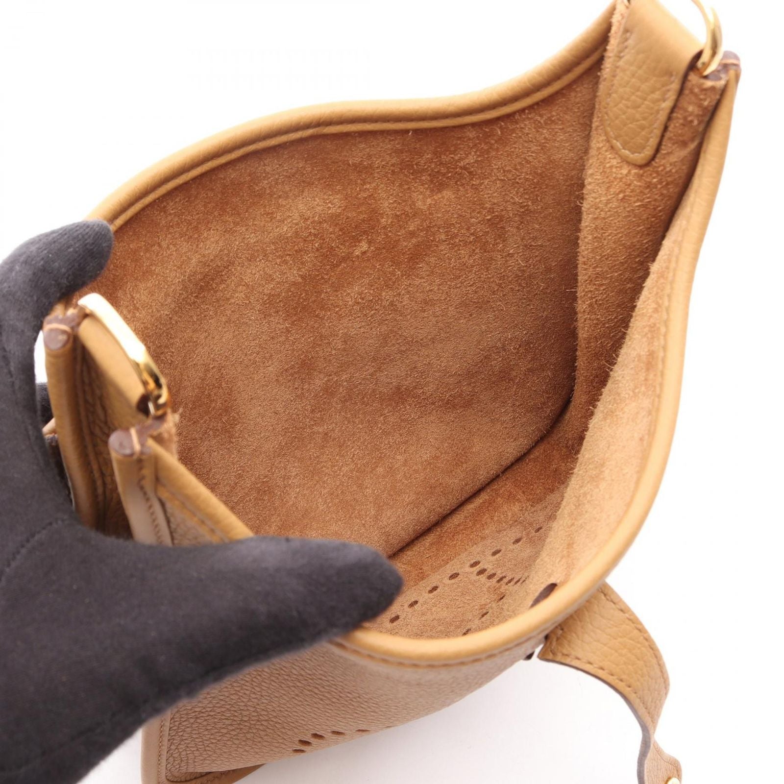 Hermes Shoulder Bag Evelyne 3 23 Biscuit — view 3