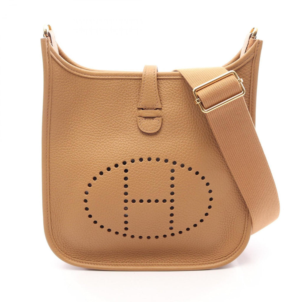 Hermes Shoulder Bag Evelyne 3 23 Biscuit