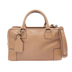 Loewe Handbag Amazona 36 2-Way Greige Leather