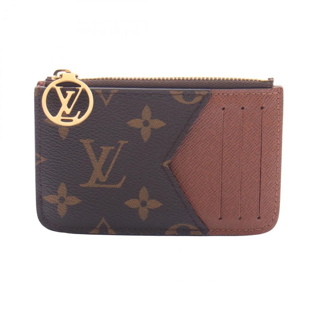 Louis Vuitton Coin Purse Card Case Romy Monogram Leather
