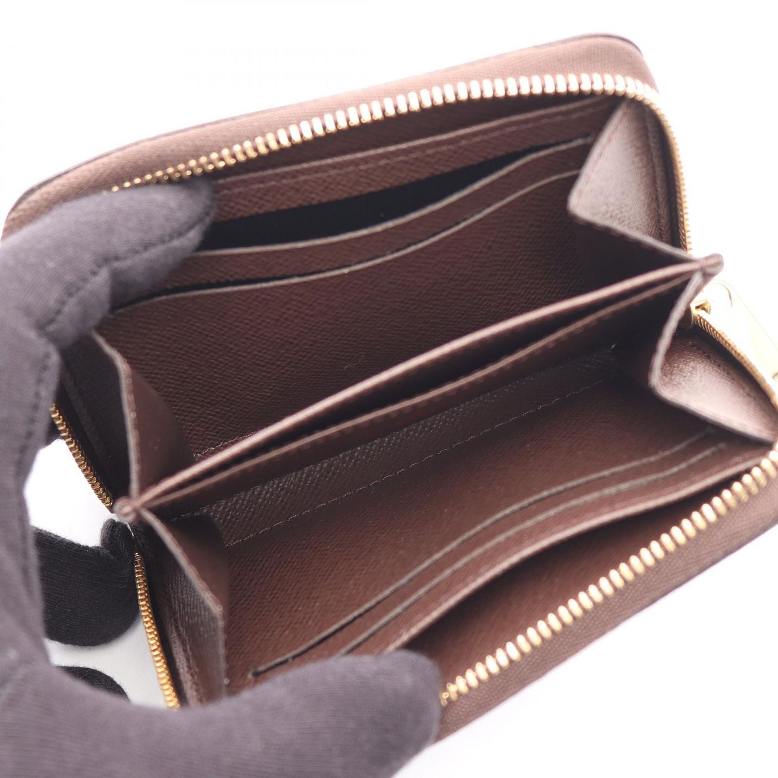 Louis Vuitton Zippy Coin Purse Damier Ebene — view 3