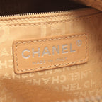 Chanel Shoulder Bag Choco Bar Beige Caviar Leather — view 4