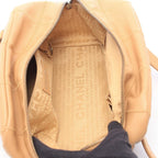 Chanel Shoulder Bag Choco Bar Beige Caviar Leather — view 3