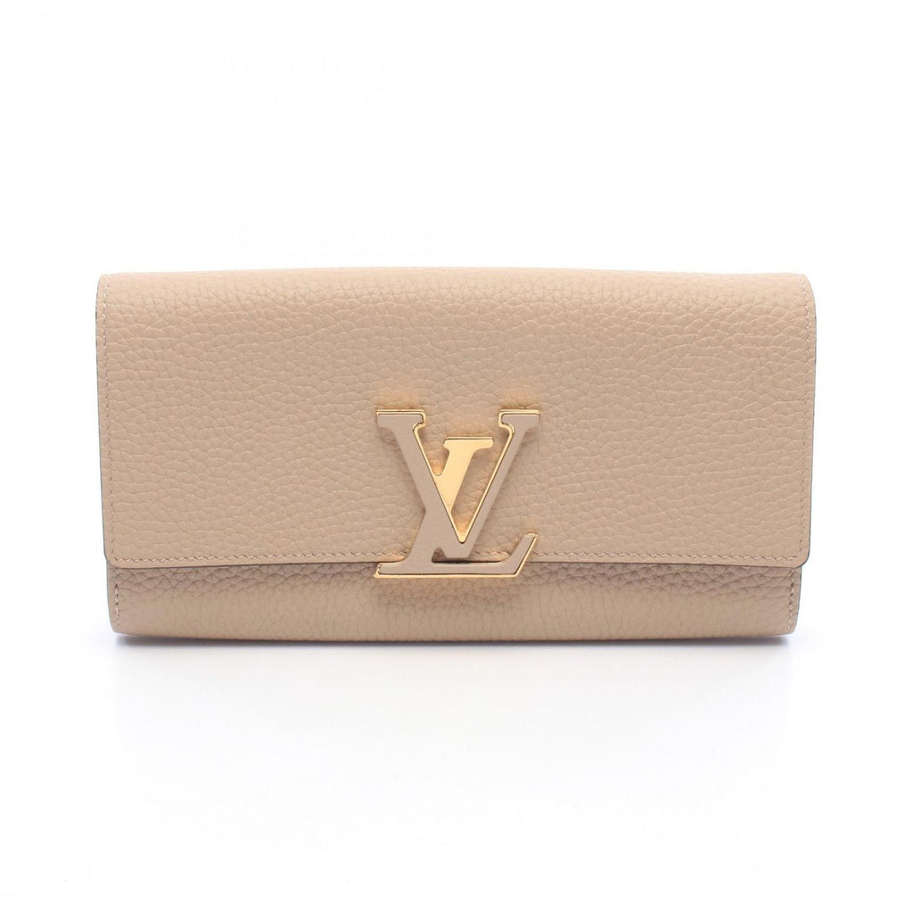 Louis Vuitton Bifold Wallet Portefeuille Capucines Galet